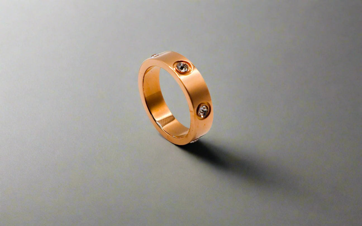 Le Réussi Rings Rose Gold Diamond Ring | Le Réussi