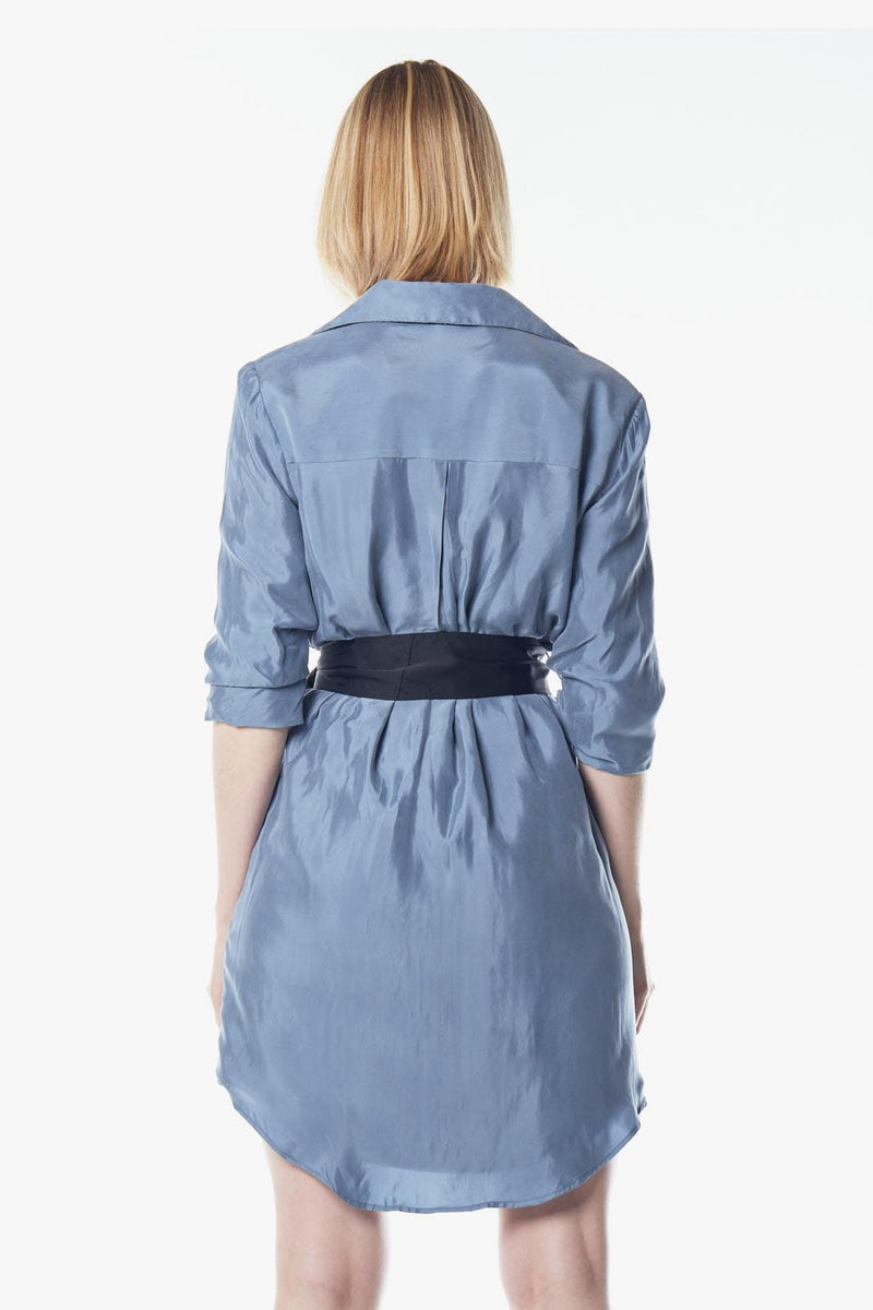 Le Réussi Women's Blazer Cielo Blue Blazer Dress | Le Réussi
