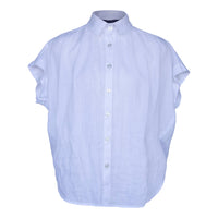 Le Réussi Women's Blouse Women's Gather Collar Shirt in White | Le Réussi