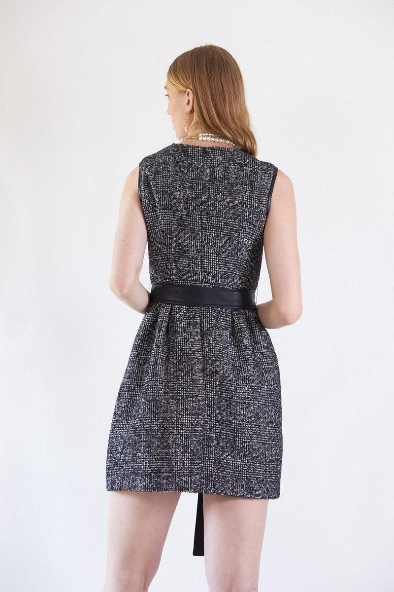 Le Réussi Women's Dress Boss Woman Tweed Dress | Le Réussi