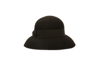 Le Réussi Women's Hat Black / Medium Cloche Black Hat | Le Réussi