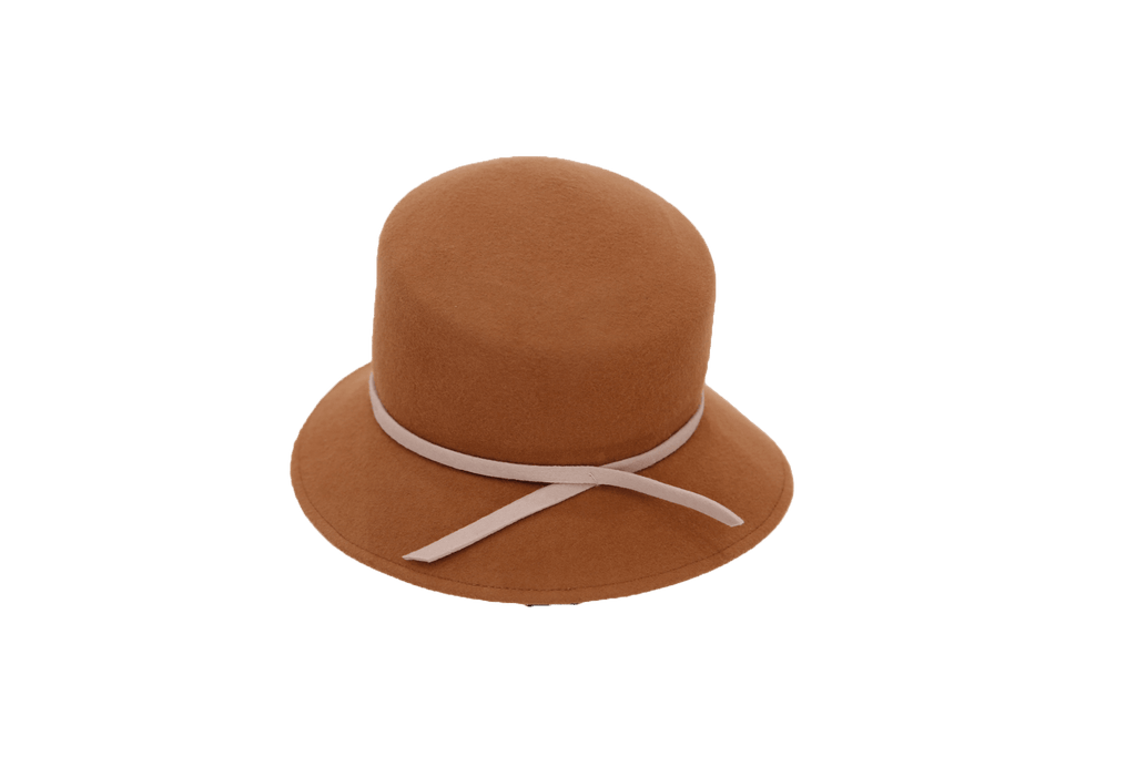 Le Réussi Women's Hat Cloche Brown Hat | Le Réussi