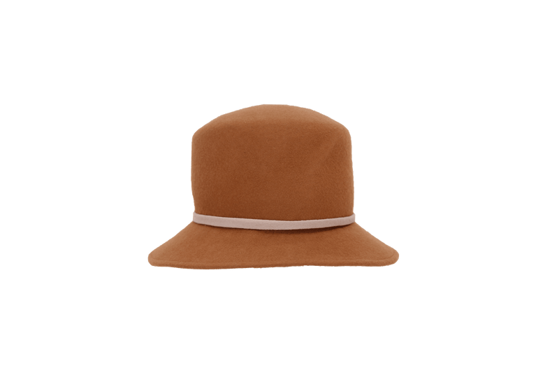Le Réussi Women's Hat Cloche Brown Hat | Le Réussi