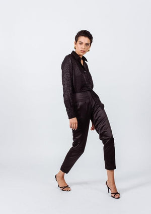 Le Réussi Women's Pants & Trousers Women's Trousers Pleated Pants | Le Réussi