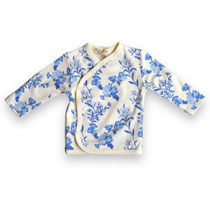 Lil' Paradise Copenhagen Kids & Babies - Mother & Kids - Boys' Baby Clothing - Clothing Sets 0-1m - 56cm Organic Bloom Wrap Blouse