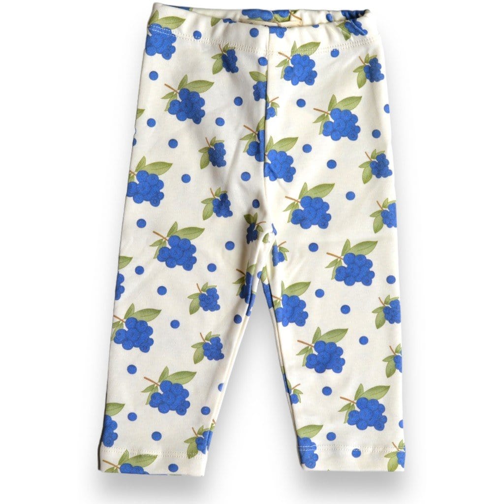 Lil' Paradise Copenhagen Kids & Babies - Mother & Kids - Boys' Baby Clothing - Clothing Sets 0-1m - 56cm Organic Blueberry Leggings