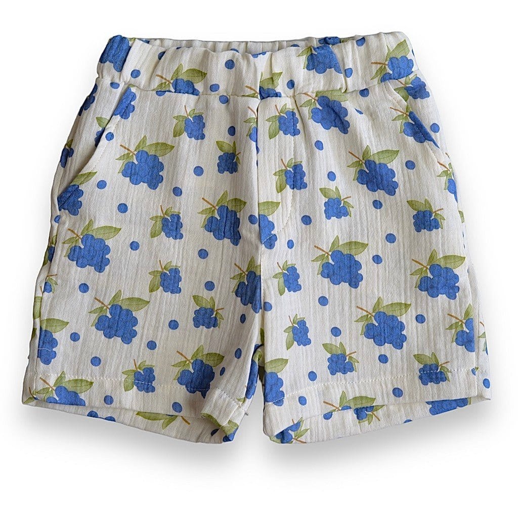 Lil' Paradise Copenhagen Kids & Babies - Mother & Kids - Boys' Baby Clothing - Clothing Sets 3-6m - 68cm Organic Blueberring Shorts