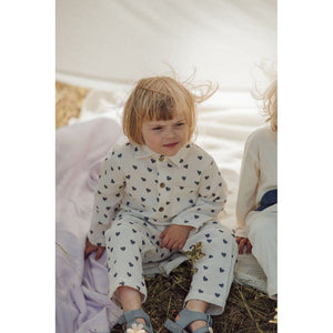 Lil' Paradise Copenhagen Kids & Babies - Mother & Kids - Boys' Baby Clothing - Clothing Sets 3-6m - 68cm Organic Heart Garden Shirt