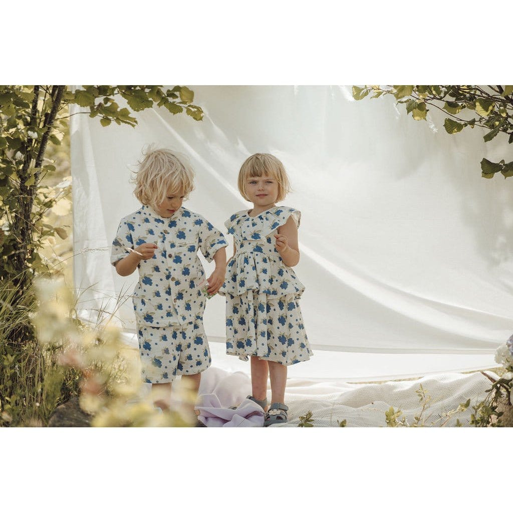 Lil' Paradise Copenhagen Kids & Babies - Mother & Kids - Boys' Baby Clothing - Clothing Sets Organic Blueberring Shirt
