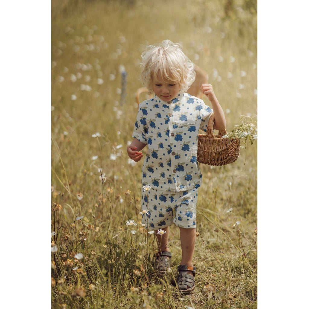 Lil' Paradise Copenhagen Kids & Babies - Mother & Kids - Boys' Baby Clothing - Clothing Sets Organic Blueberring Shirt