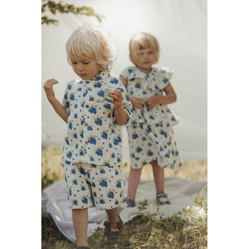Lil' Paradise Copenhagen Kids & Babies - Mother & Kids - Boys' Baby Clothing - Clothing Sets Organic Blueberring Shirt
