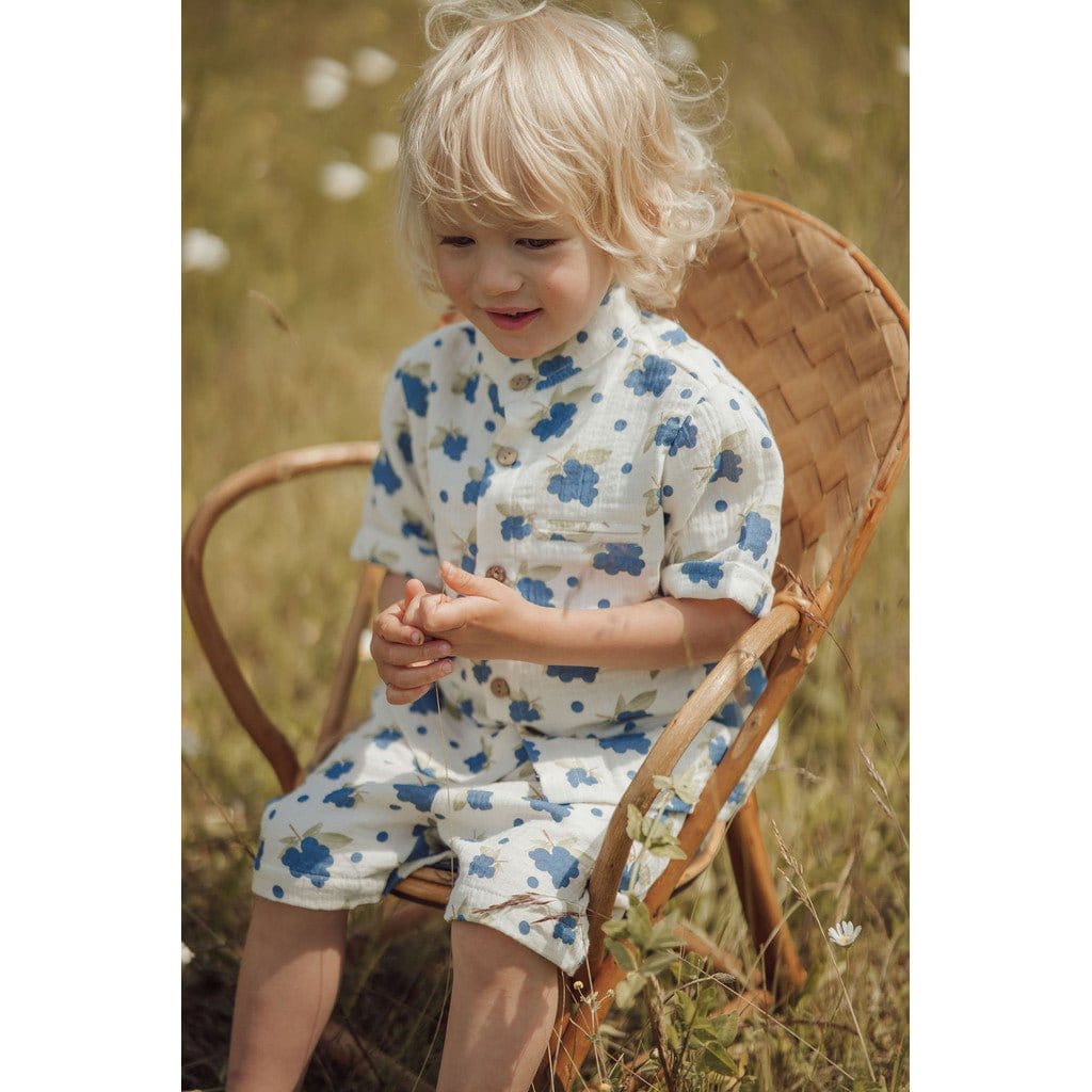 Lil' Paradise Copenhagen Kids & Babies - Mother & Kids - Boys' Baby Clothing - Clothing Sets Organic Blueberring Shorts