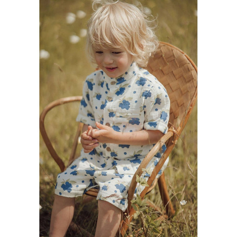 Lil' Paradise Copenhagen Kids & Babies - Mother & Kids - Boys' Baby Clothing - Clothing Sets Organic Blueberring Shorts