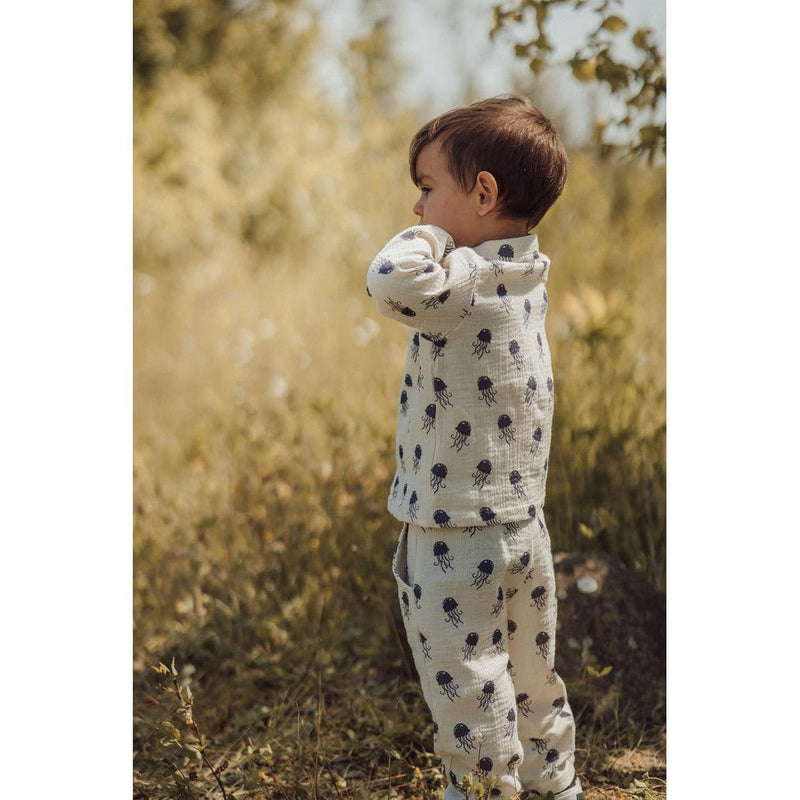 Lil' Paradise Copenhagen Kids & Babies - Mother & Kids - Boys' Baby Clothing - Clothing Sets Organic Jellyfish Pant