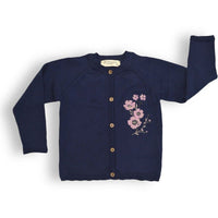 Lil' Paradise Copenhagen Kids & Babies - Mother & Kids - Girls' Clothing - Overalls 3-6m - 68cm Floral Fantasy Cardigan