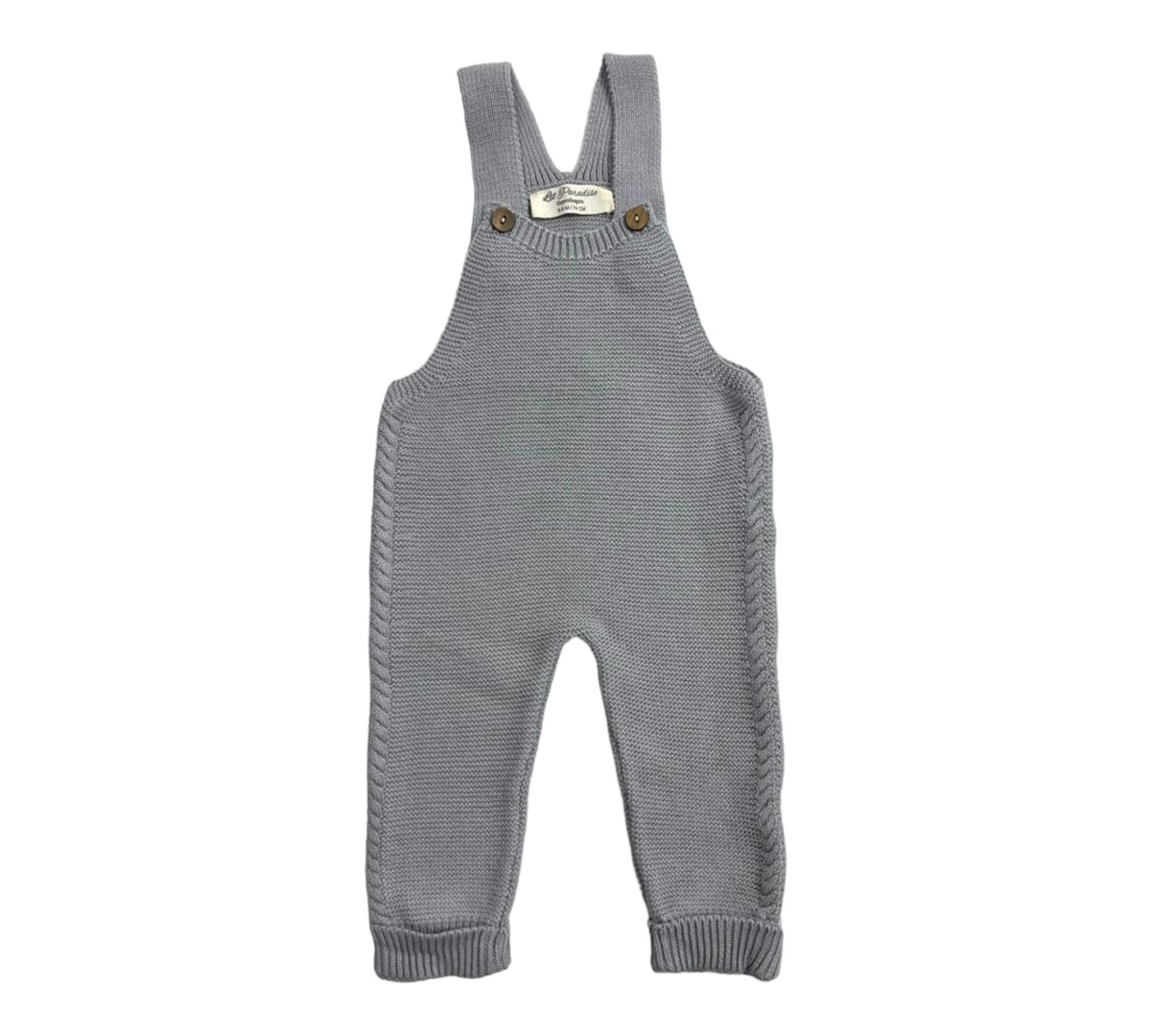 Lil' Paradise Copenhagen Kids & Babies - Mother & Kids - Girls' Clothing - Overalls 6-9m - 74cm Stone Suspenders