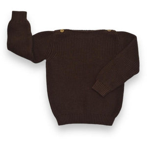 Lil' Paradise Copenhagen Kids & Babies - Mother & Kids - Girls' Clothing - Overalls Bello Sweater Brown