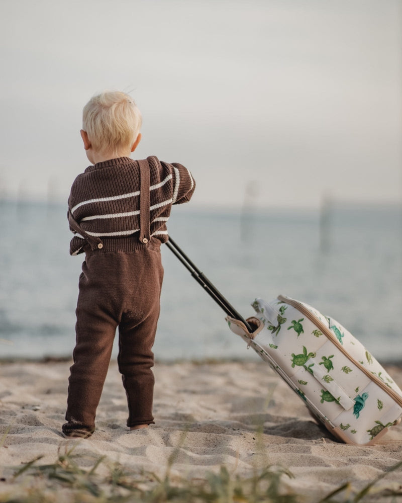 Lil' Paradise Copenhagen Kids & Babies - Mother & Kids - Girls' Clothing - Overalls Coffeecream Suspenders