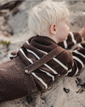 Lil' Paradise Copenhagen Kids & Babies - Mother & Kids - Girls' Clothing - Overalls Coffeecream Suspenders