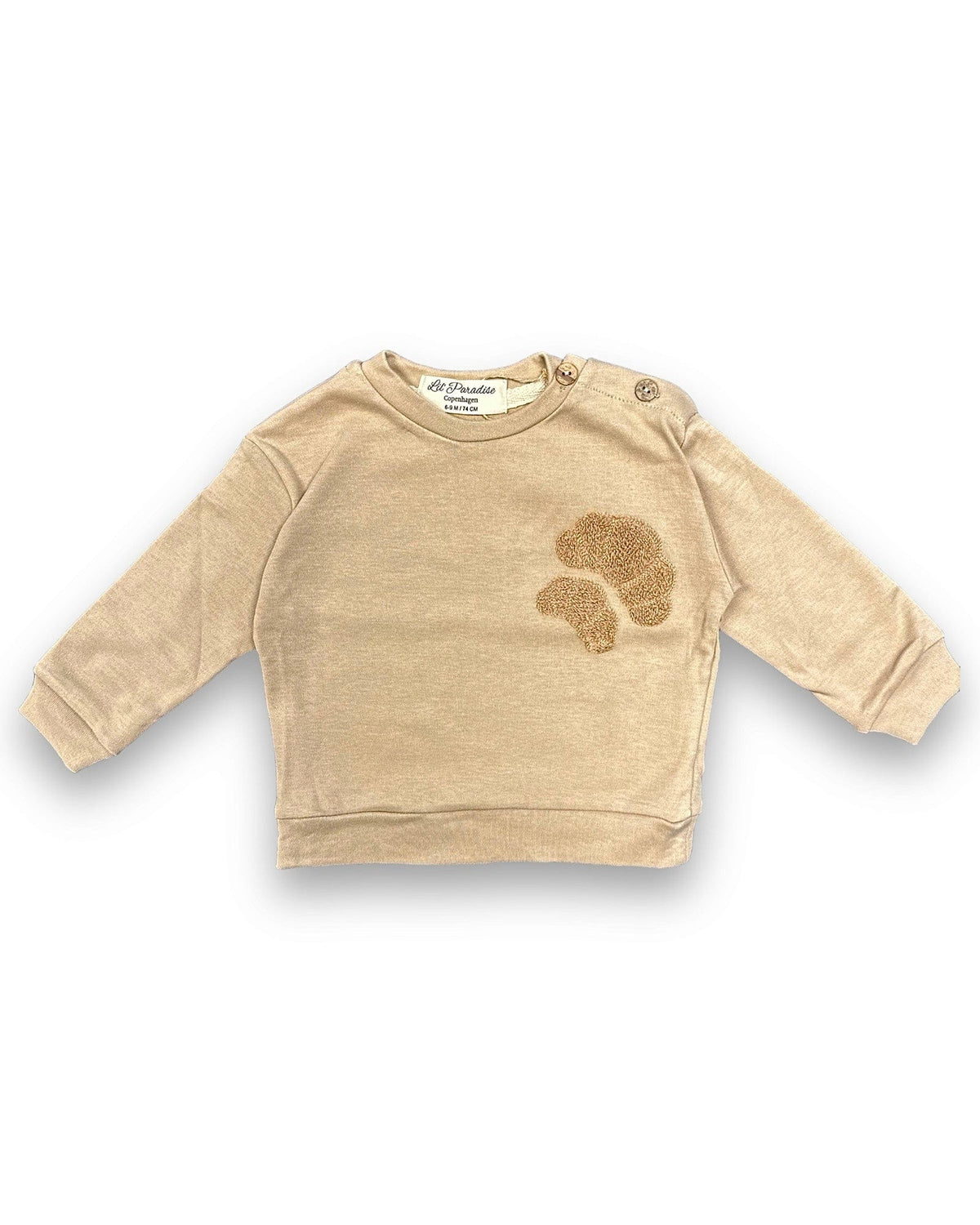 Lil' Paradise Copenhagen Kids & Babies - Mother & Kids - Girls' Clothing - Overalls Double Croissant Sweatshirt