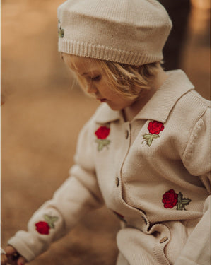 Lil' Paradise Copenhagen Kids & Babies - Mother & Kids - Girls' Clothing - Overalls Elegant Rose Cardigan