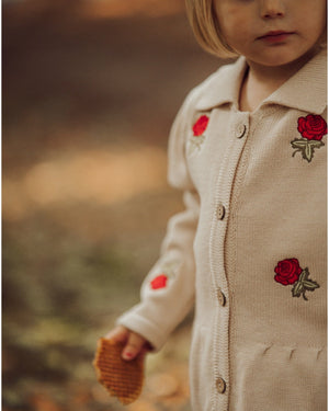 Lil' Paradise Copenhagen Kids & Babies - Mother & Kids - Girls' Clothing - Overalls Elegant Rose Cardigan