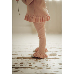 Lil' Paradise Copenhagen Kids & Babies - Mother & Kids - Girls' Clothing - Overalls Frilly Knit Pants