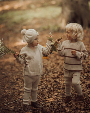 Lil' Paradise Copenhagen Kids & Babies - Mother & Kids - Girls' Clothing - Overalls Icon Kimono Cardigan Beige