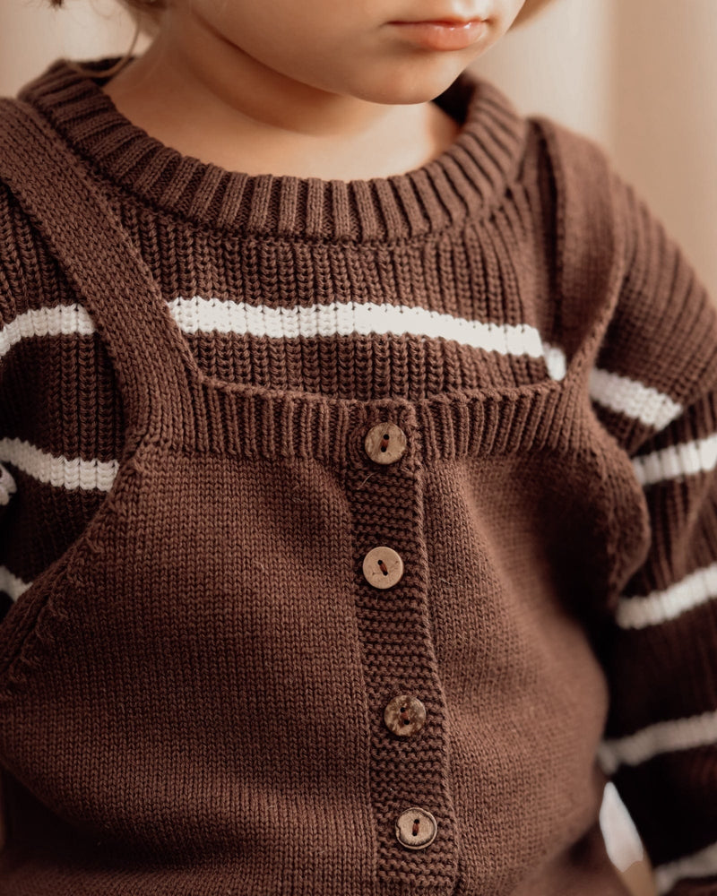 Lil' Paradise Copenhagen Kids & Babies - Mother & Kids - Girls' Clothing - Overalls Jojo Suspenders Brown