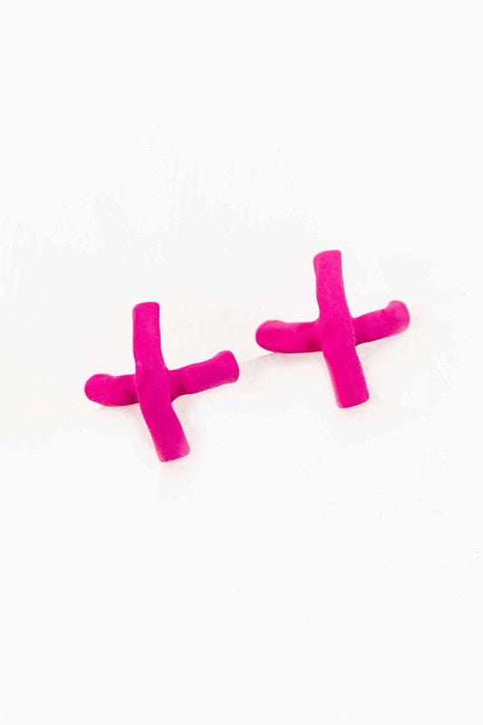 Lilac and Rose Tic Tac Toe Earrings in Blue, Lime, Pink, or Yellow