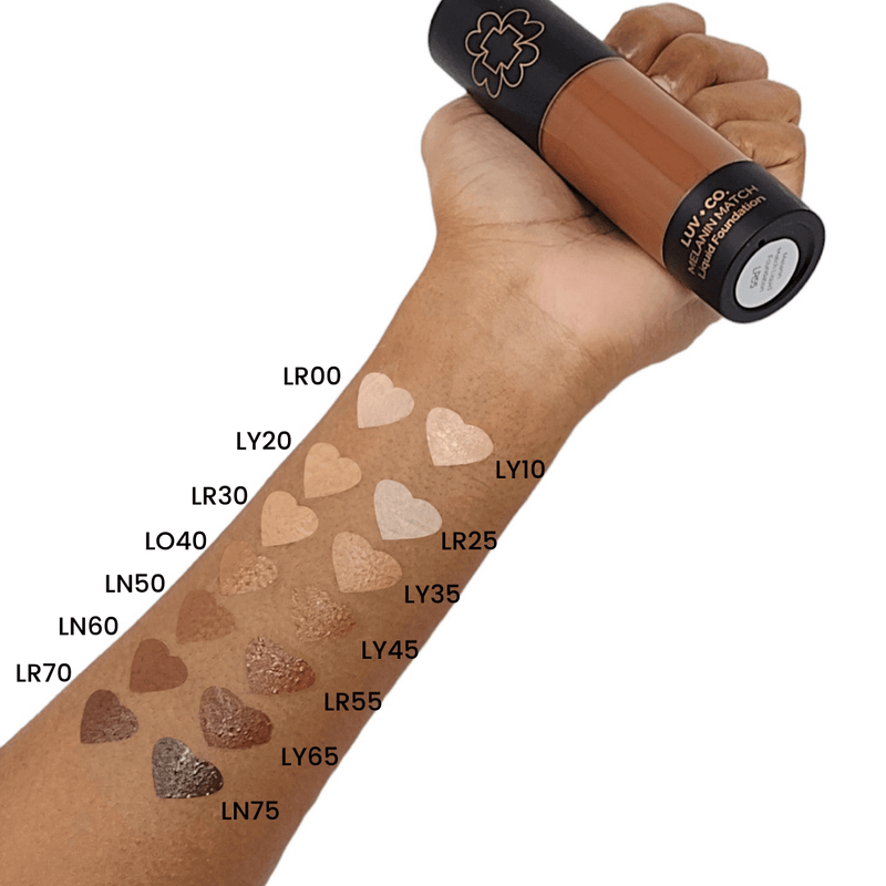 LUV + CO. Face Melanin Match Liquid Foundation