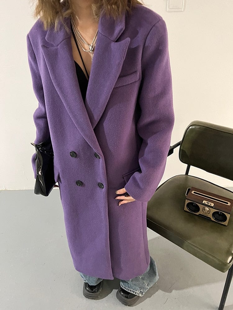 marigoldshadows Women's Outerwear Pera Purple Parka