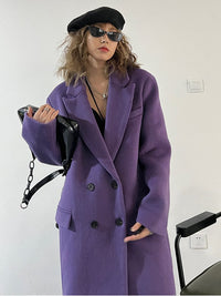 marigoldshadows Women's Outerwear S / Purple Pera Purple Parka