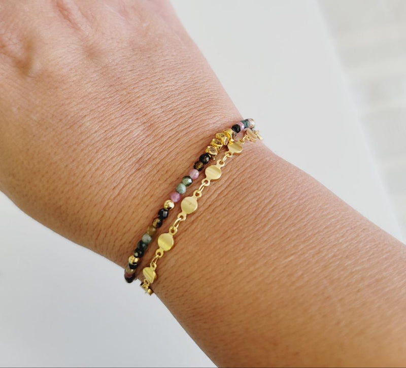 MINU Jewels Bracelet Deco Gold Chain Layering Bracelet | MINU