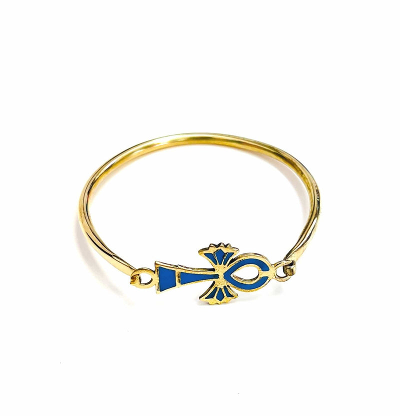 MINU Jewels Bracelet Egyptian Ankh Semi-Cuff