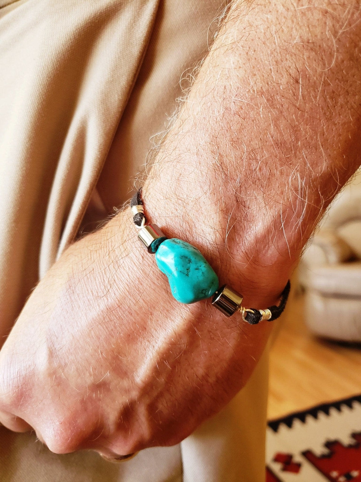 MINU Jewels Bracelet Turquoise Bracelet For Men