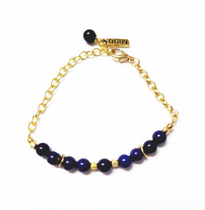 MINU Jewels Bracelets Blue/Gold Blue Lapis Bracelet