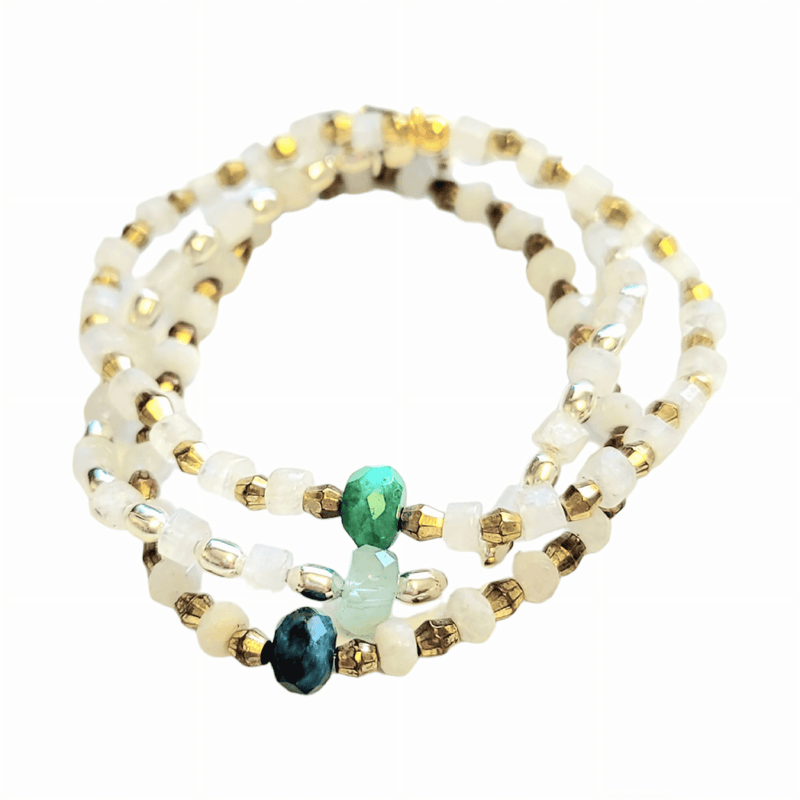 MINU Jewels Bracelets Moonstone Apatite Bracelet