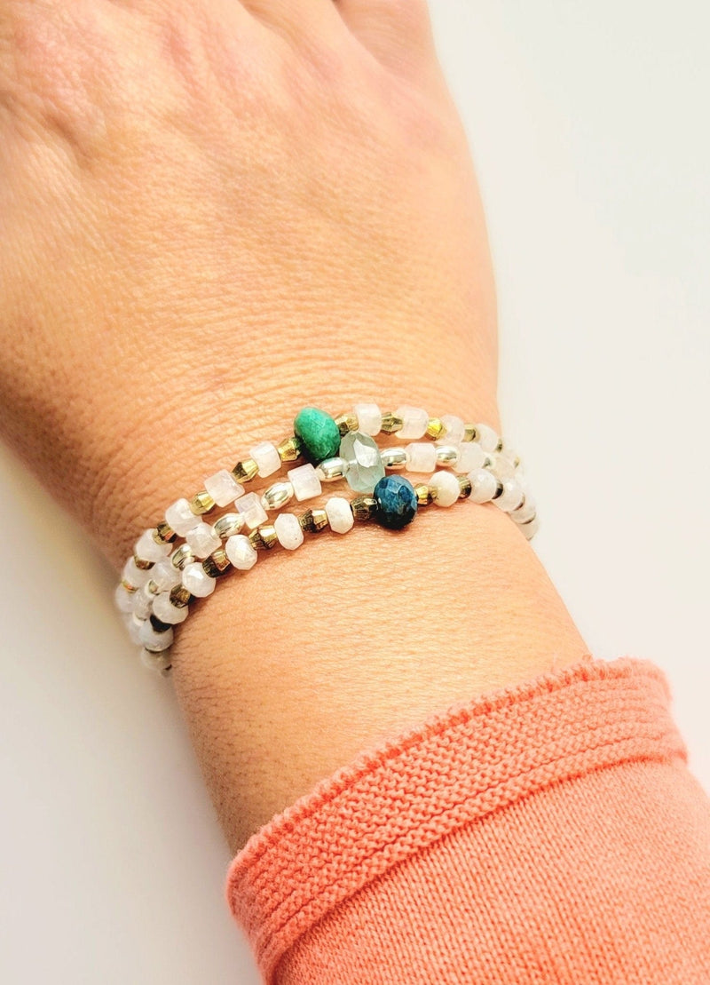 MINU Jewels Bracelets Moonstone Apatite Bracelet