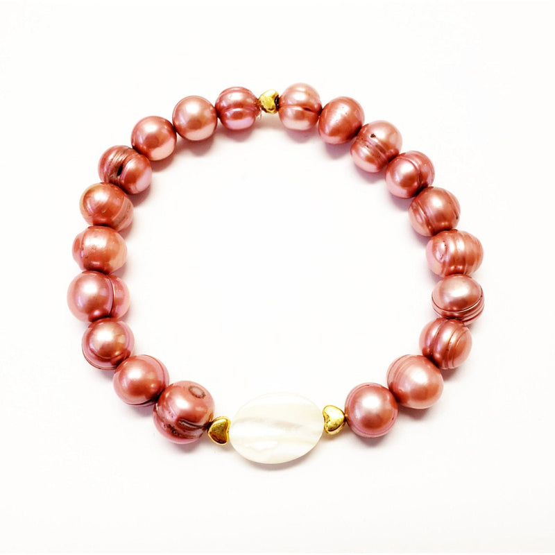 MINU Jewels Bracelets Pink Perla Multi Bracelets