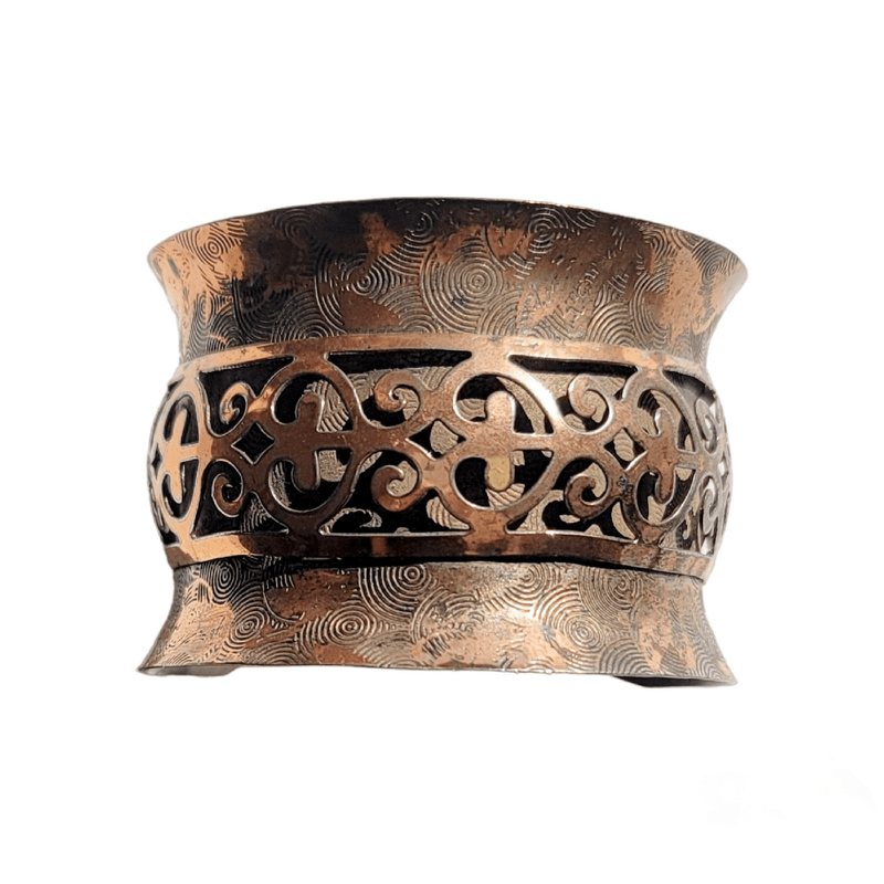 MINU Jewels Bracelets Scroll / Brass/Copper Spiro Cuff