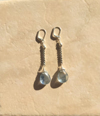 MINU Jewels Earrings 2.25" Moody Iolite Drop Earrings