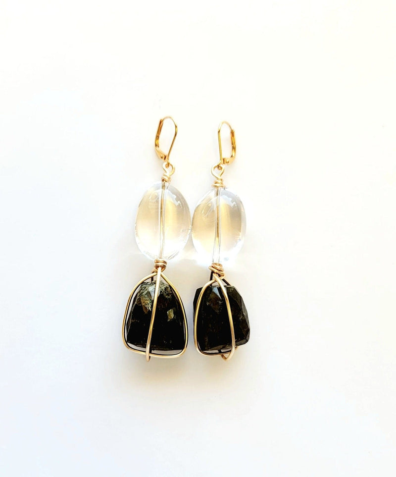 MINU Jewels Earrings Clear Quartz Akisa Earrings