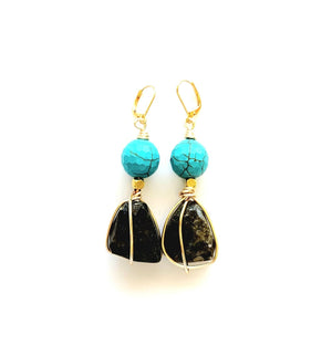 MINU Jewels Earrings Turquoise Akisa Earrings