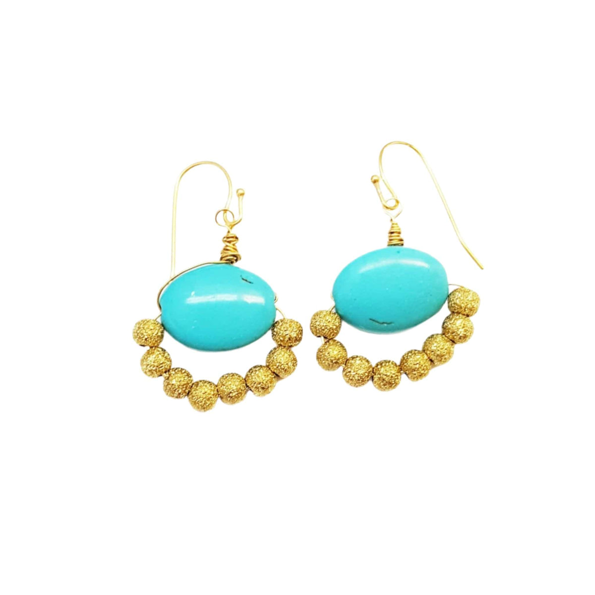 MINU Jewels Earrings Turquoise Chandies Earrings