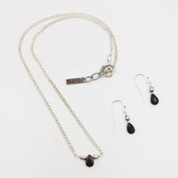 MINU Jewels Gift Set Smokey/Silver Tourmaline Gumdrop Solitaire Gift Set