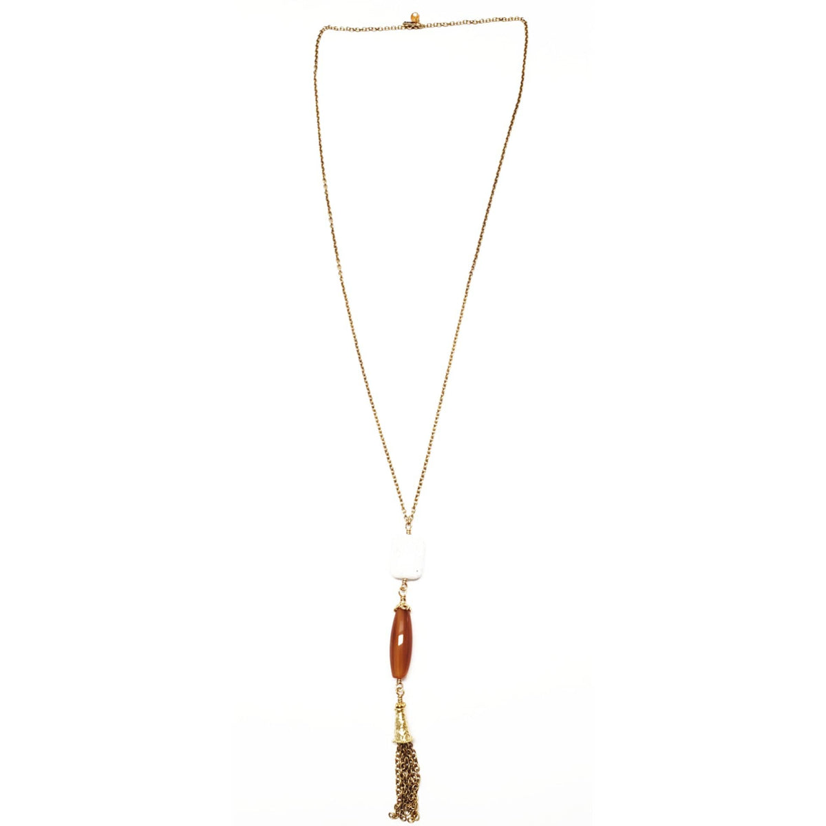 MINU Jewels Necklace Gold Agate Jojo