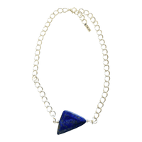 MINU Jewels Necklace MINU Jewels Alterado Necklace in Gold Plated Accents with Lapis