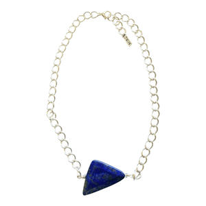 MINU Jewels Necklace MINU Jewels Alterado Necklace in Gold Plated Accents with Lapis