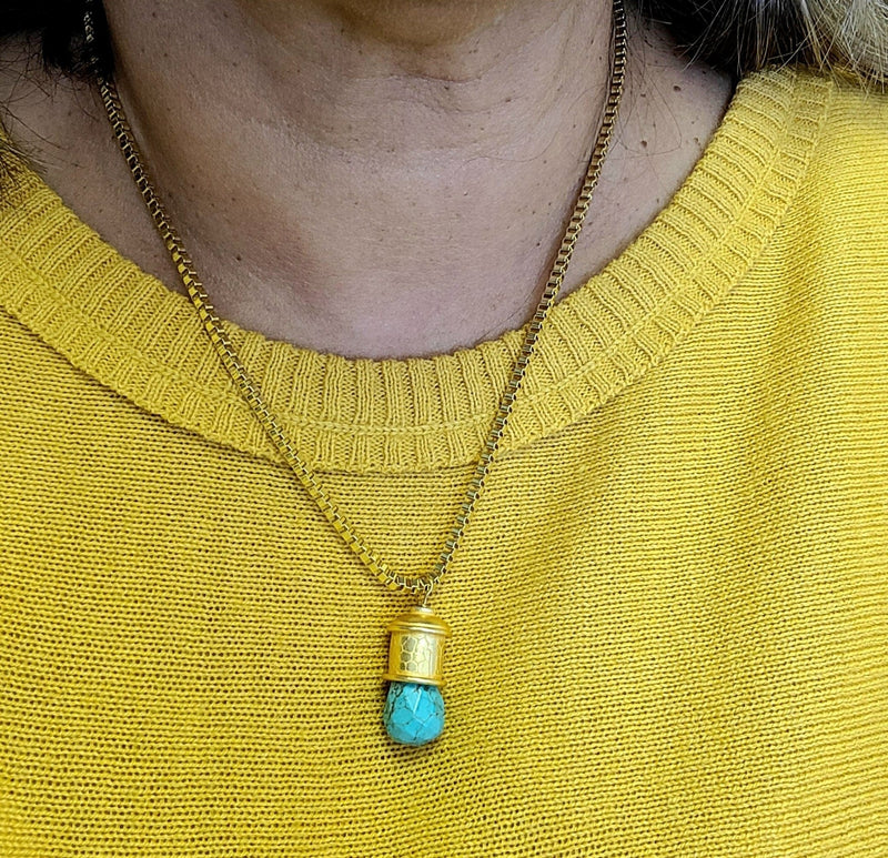 MINU Jewels Necklace Modern Turquoise Necklace